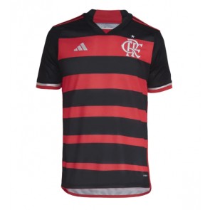 Lacne Muži Futbalové dres Flamengo 2024-25 Krátky Rukáv - Domáci